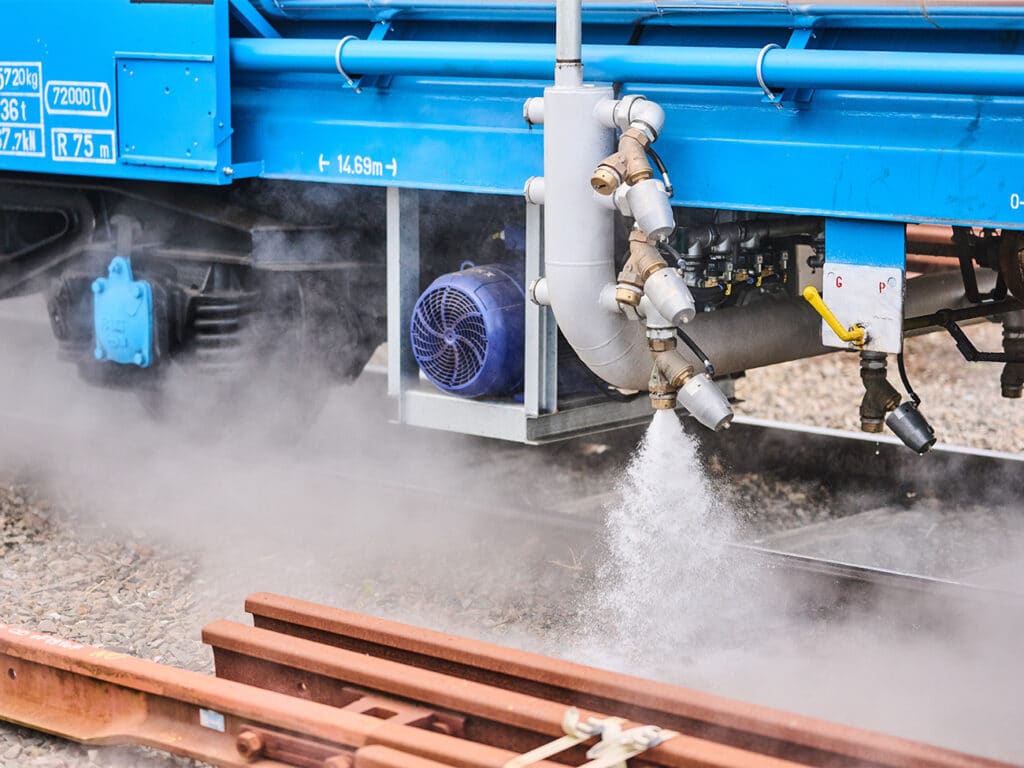 Le « train eau chaude », une piste innovante en vue de se passer des herbicides 3