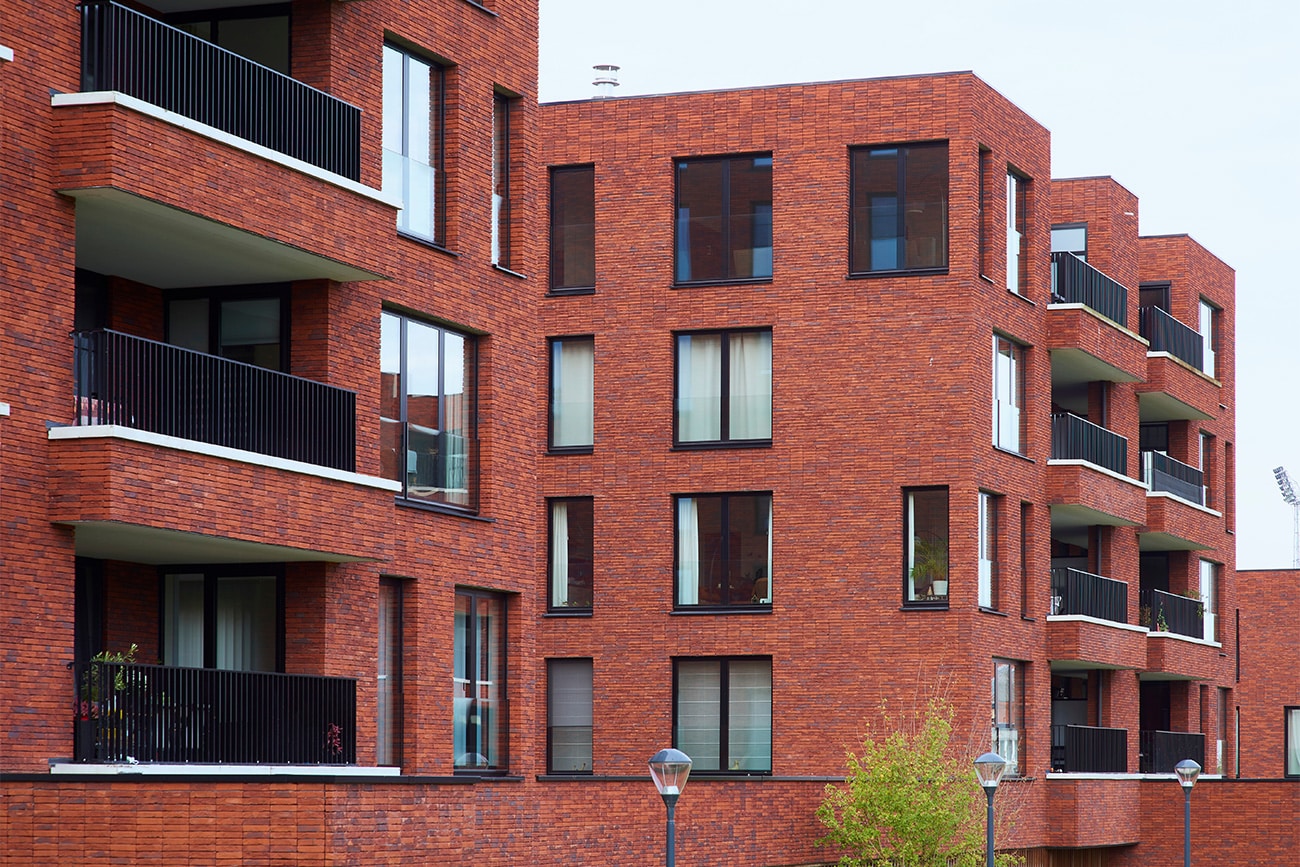 De Boterton, un projet résidentiel avec plus de 500 fenêtres en aluminium