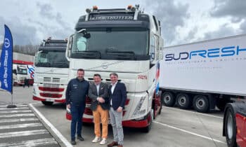 Volvo Trucks livre 12 nouveaux tracteurs FH à Sud Fresh 11