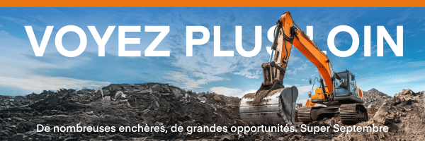 Ritchie Bros. se prépare à un mois de vente aux enchères à fort volumeavec le ‘Super September’ porté par une hausse de 21% de la demande. 1