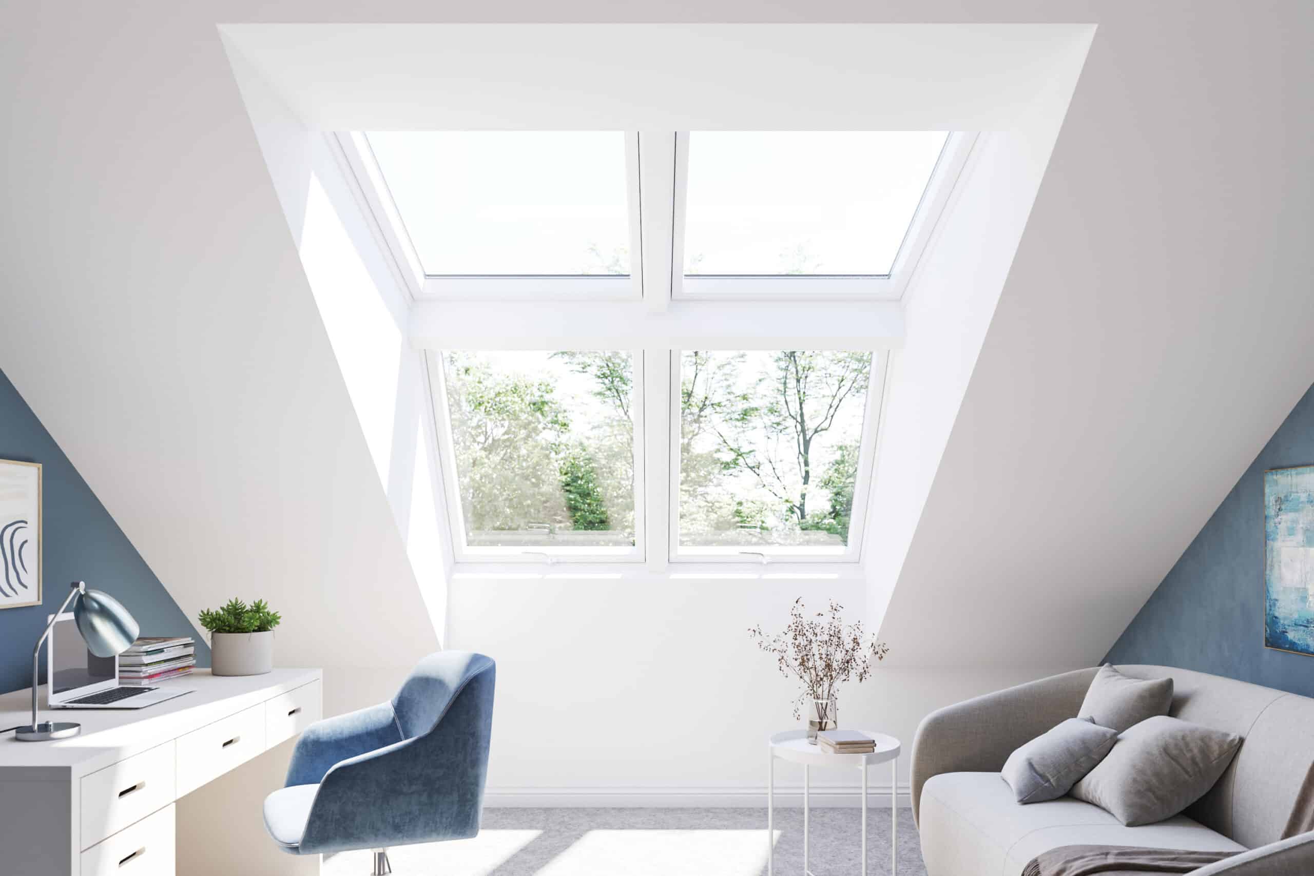 Sous le toit: Un espace de travail lumineux avec vue panoramique 11