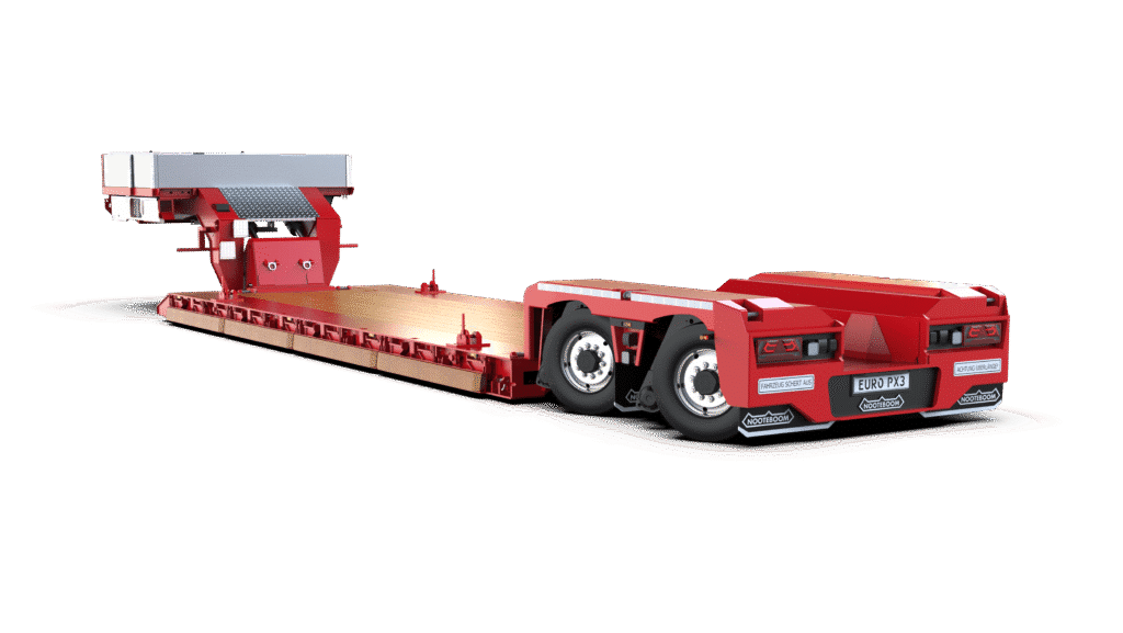 Nooteboom présente son EURO-PX3, 2 essieux à Solutrans, à Lyon 1