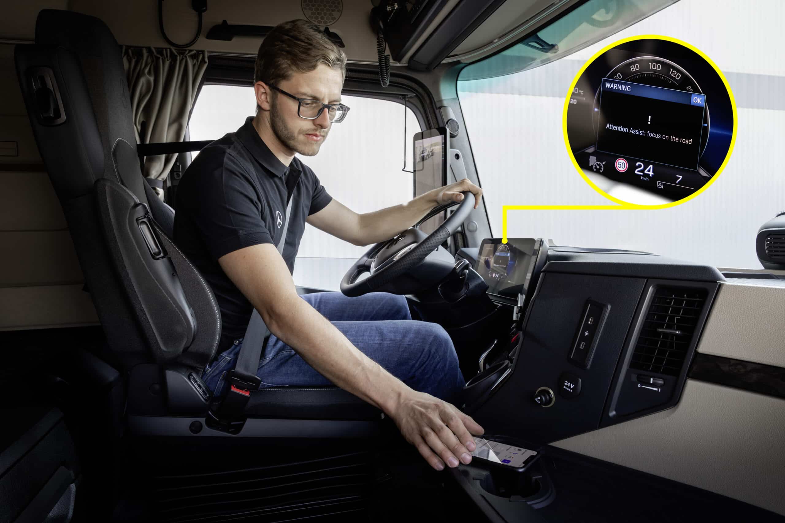 Mercedes améliore encore la sécurité de ses camions 10