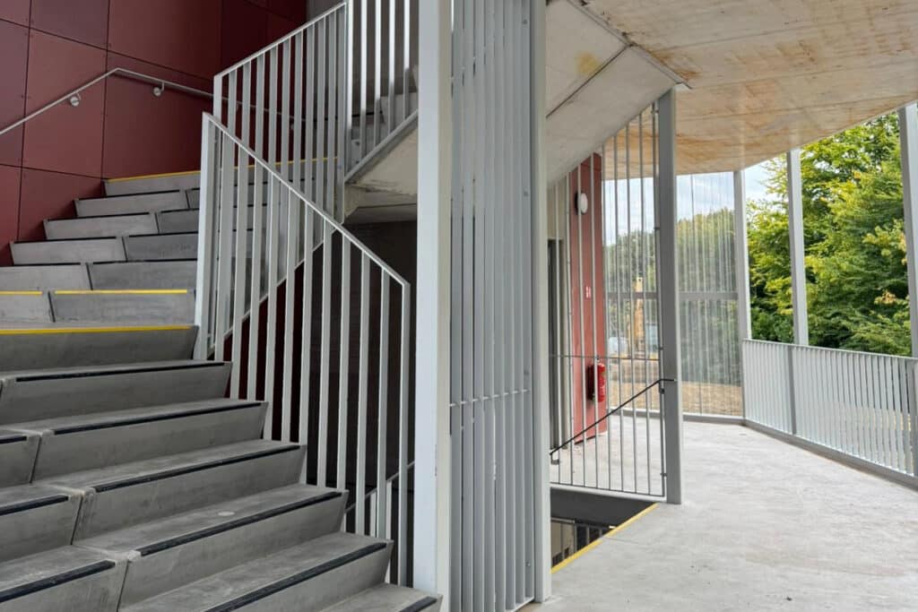 Des centaines de mètres de circulations sécurisées 1