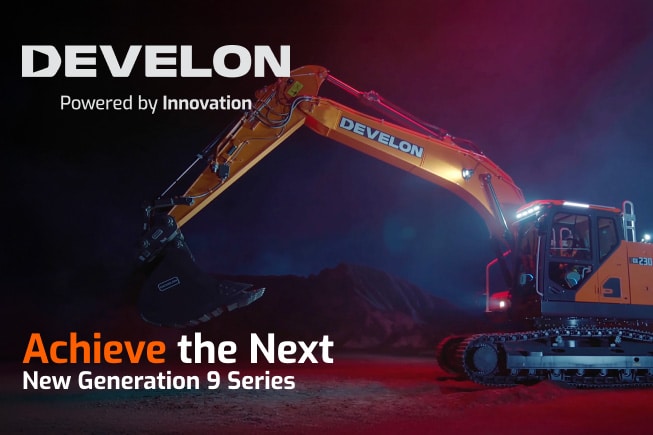 Develon lance une nouvelle gamme de pelles électriques :mêmes performances, zéro émission 10