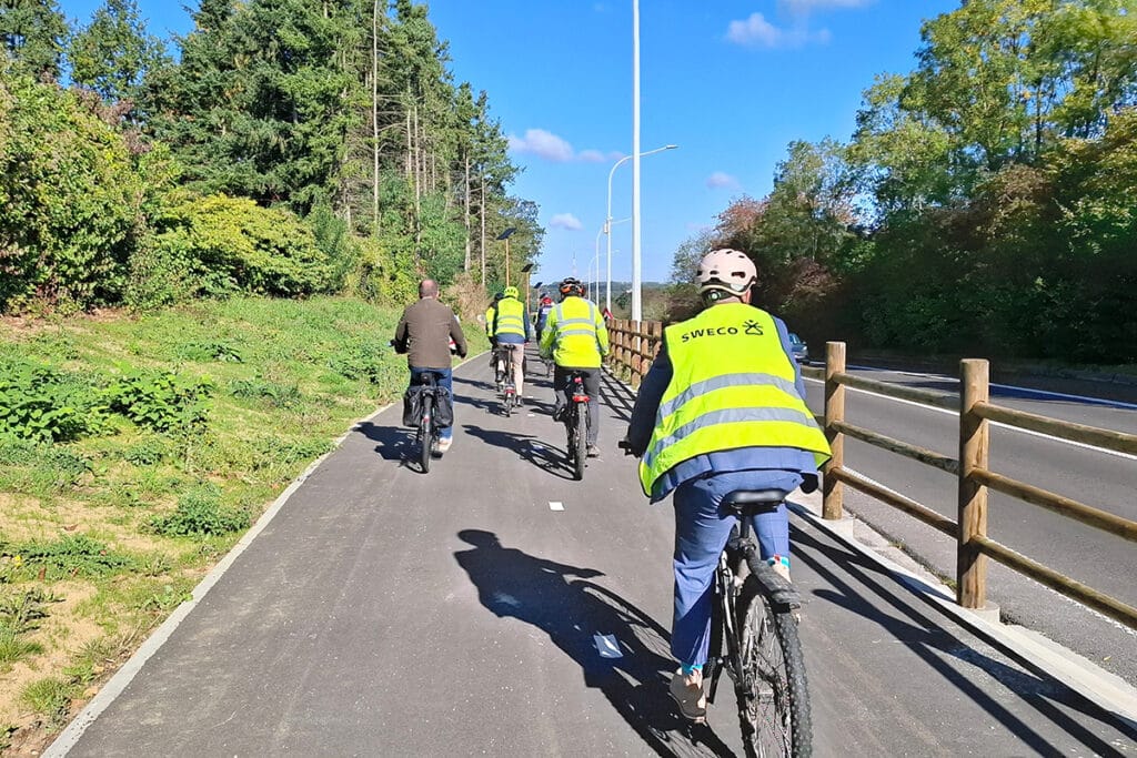 La mobilité multimodale renforcée par une cyclostrade en Brabant Wallon 2