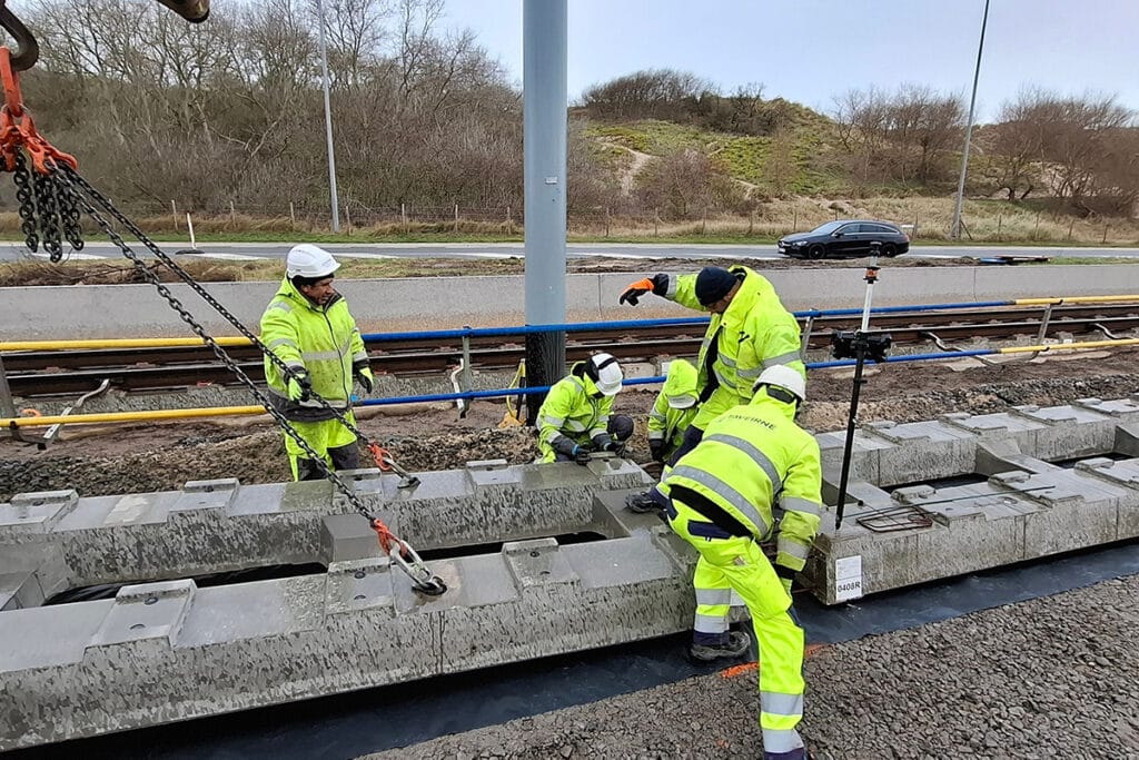 Connaissances et expérience combinées pour le tout premier projet de tram avec système de « ladder track » 4