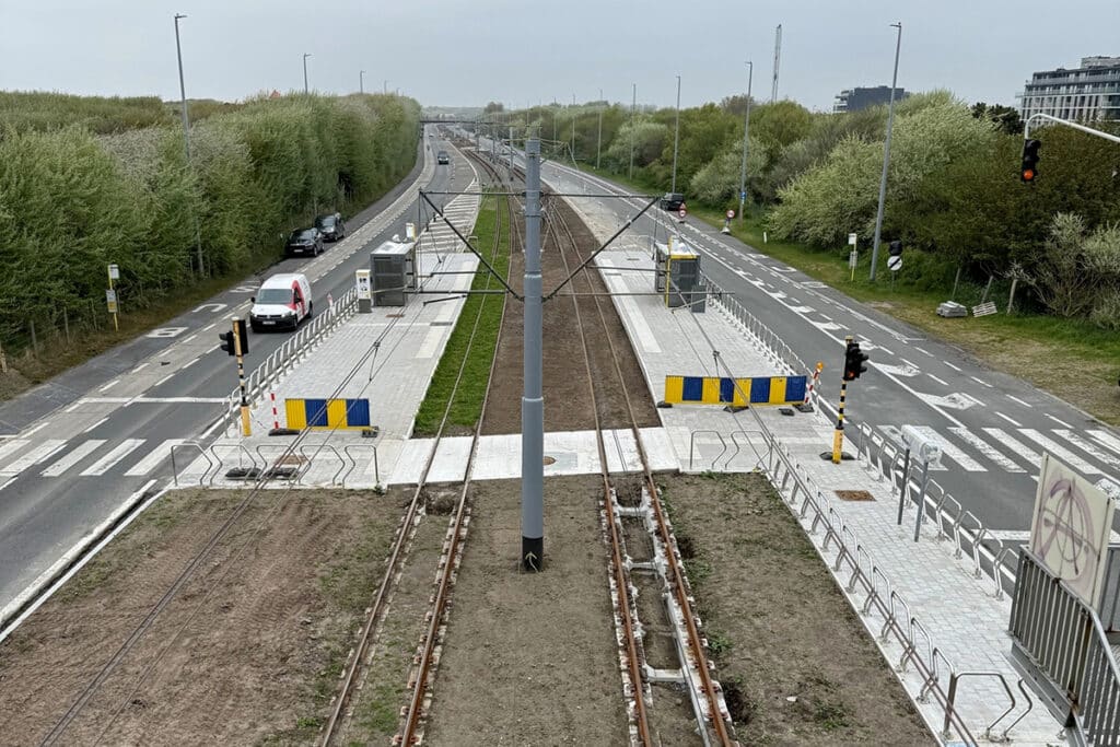 Connaissances et expérience combinées pour le tout premier projet de tram avec système de « ladder track » 3