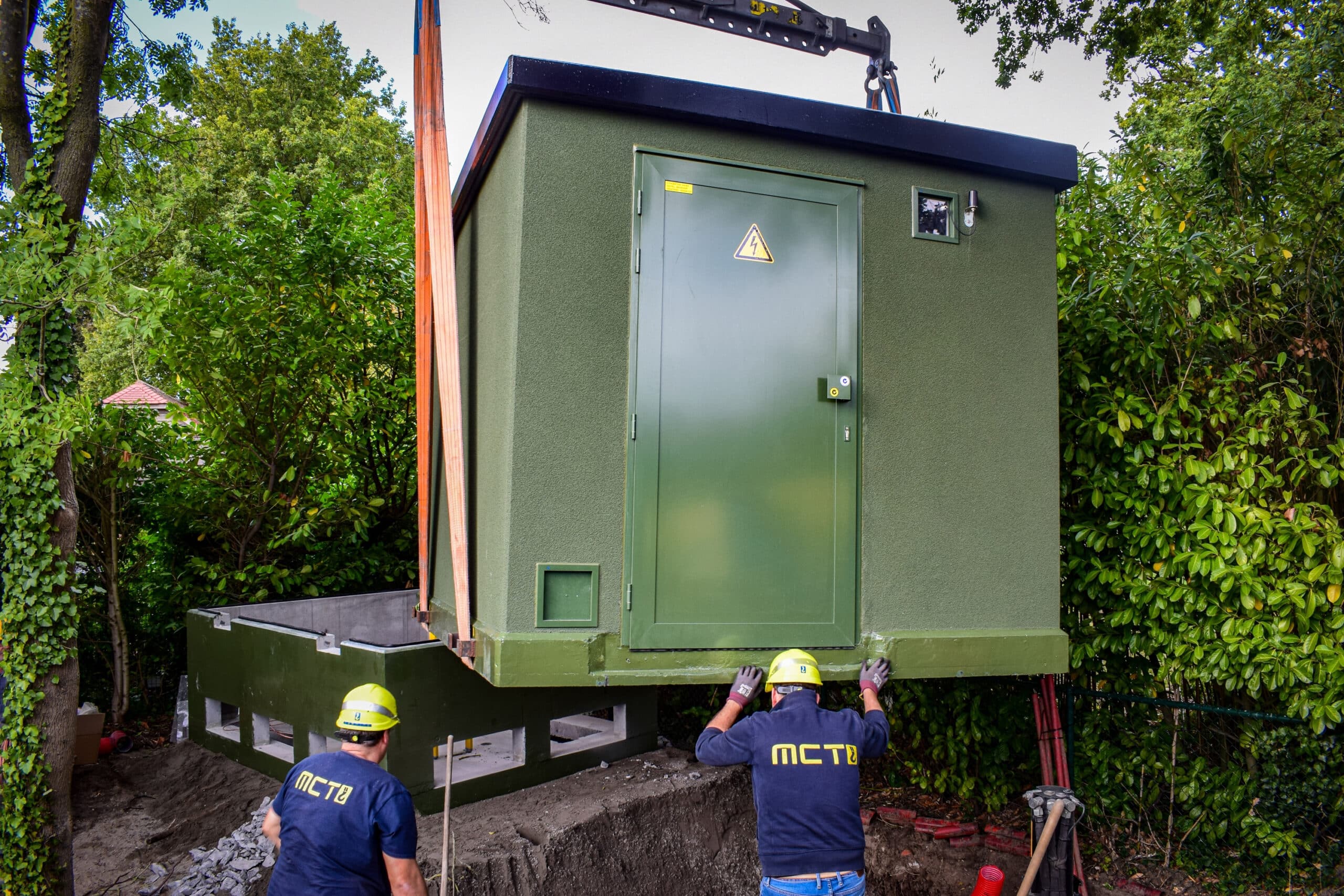 Cabine haute tension (HT) avec socle traversant : projet pilote pour une infrastructure électrique résiliente au climat 9