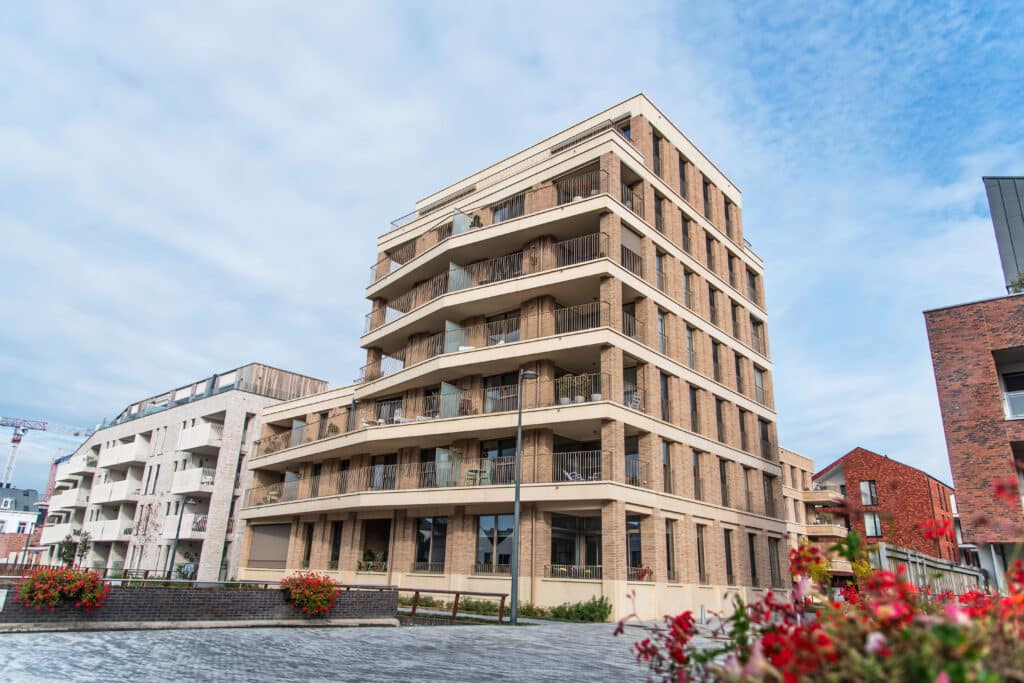 De belles façades en briques pour une rénovation urbaine à l’esthétique diversifiée 2