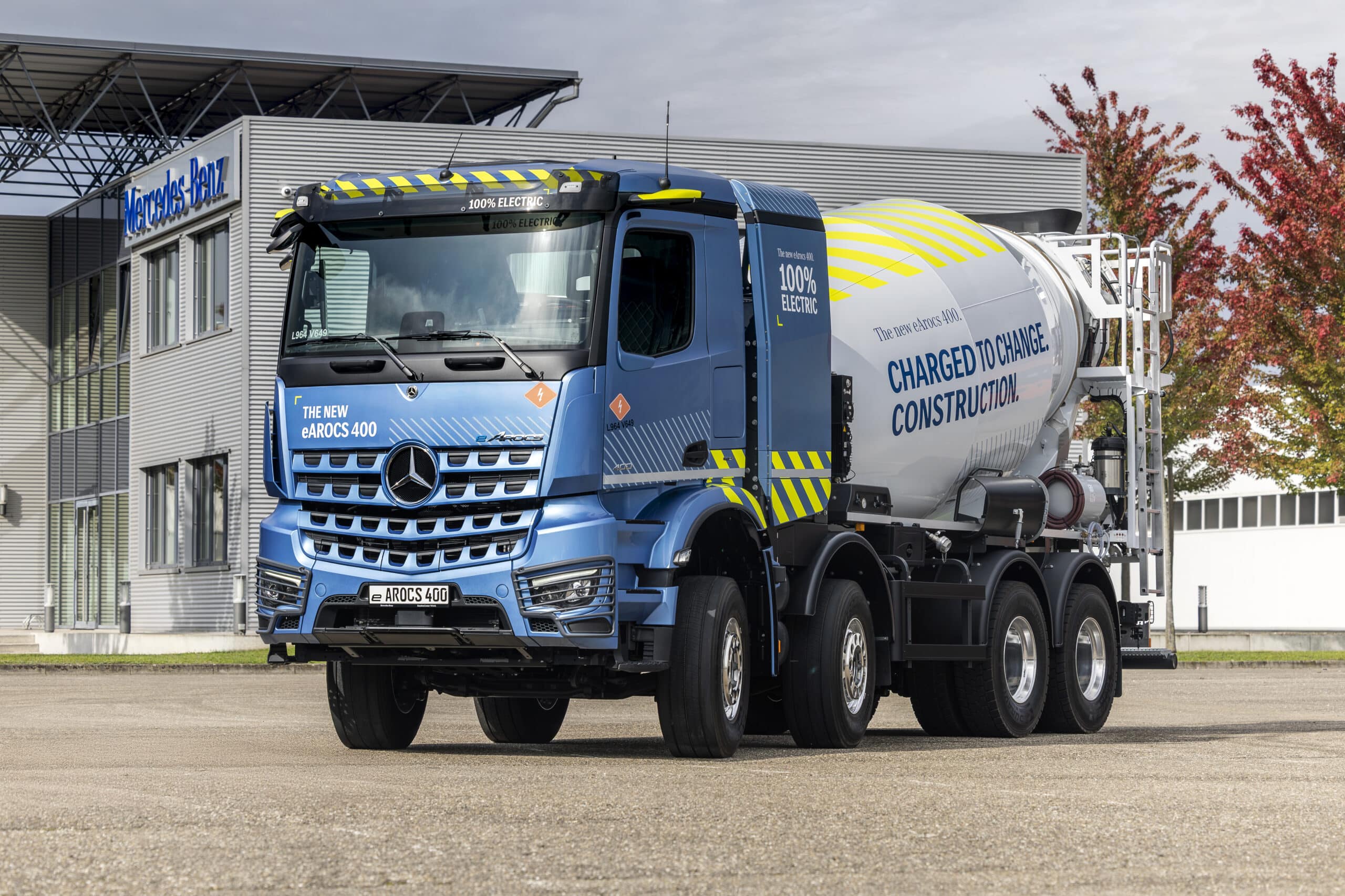 Mercedes Benz eArocs 400 : le camion de chantier électrique à batterie disponible à la commande à partir d’avril 11