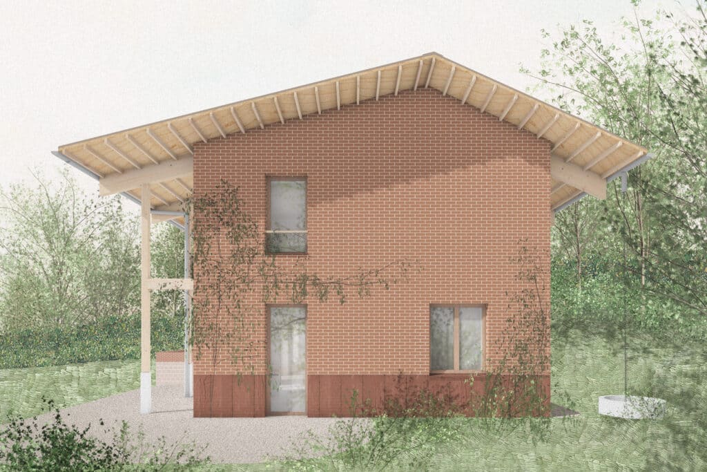 Matériaux biosourcés et de réemploi pour un habitat groupé familial 2