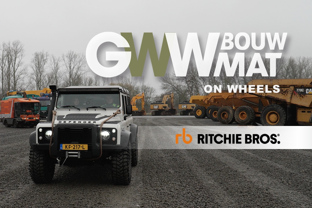 GWW-Bouwmat On Wheels est l'invité de Ritchie Bros à Moerdijk ! 11