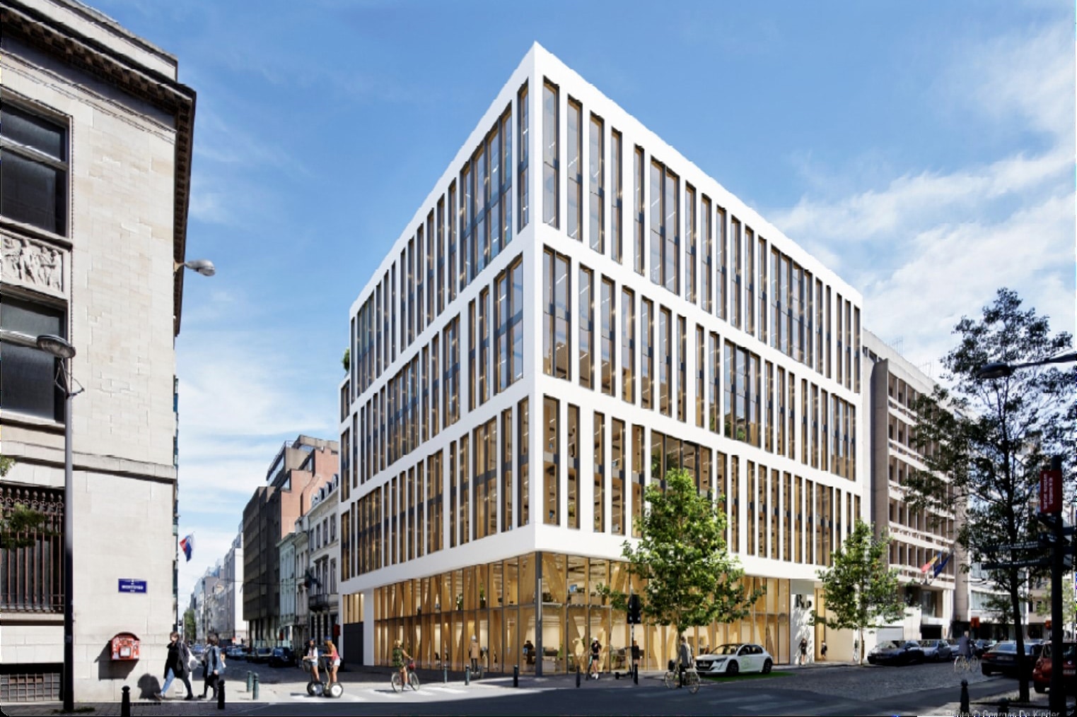 Façade en céramique sur ossature bois 4