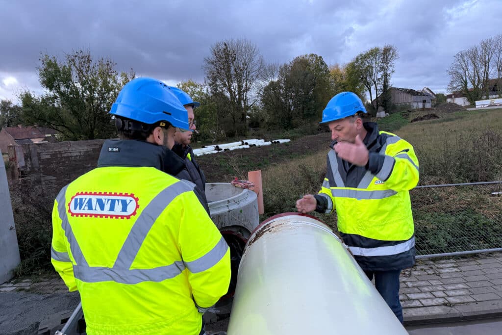 Wangenies modernise son réseau d'égouttage avec de la fonte ductile 2