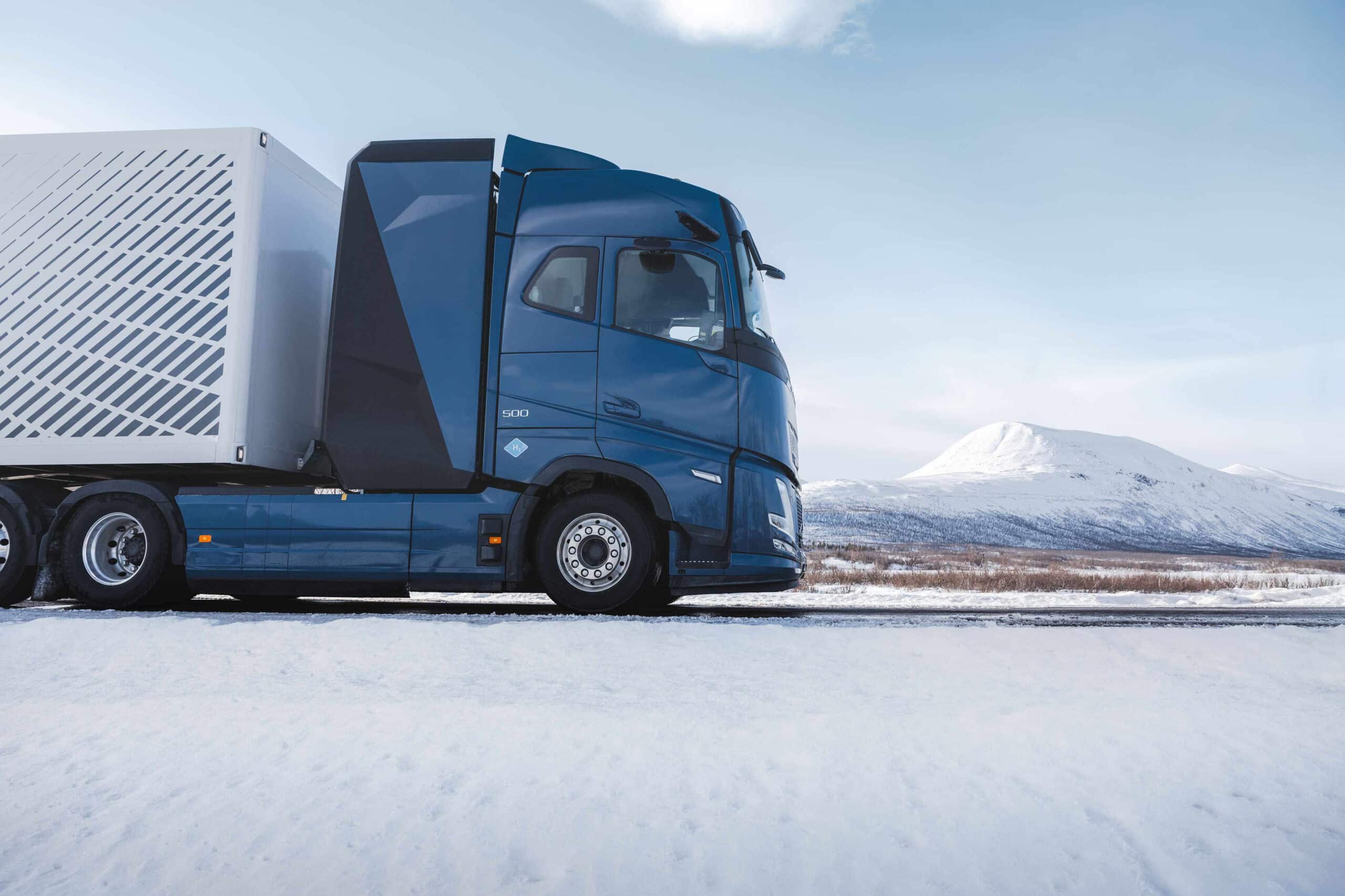 Puissant et économe en carburant – découvrez le futur camion à hydrogène de Volvo 10