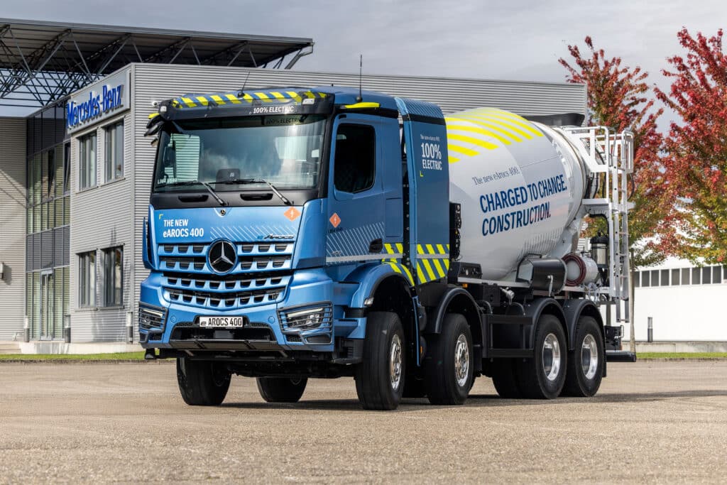 Le camion de chantier électrique à batterie disponible à la commande 2