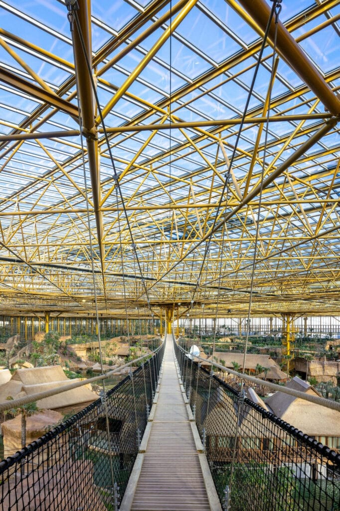 Une verrière unique pour la plus grande serre tropicale au monde 3
