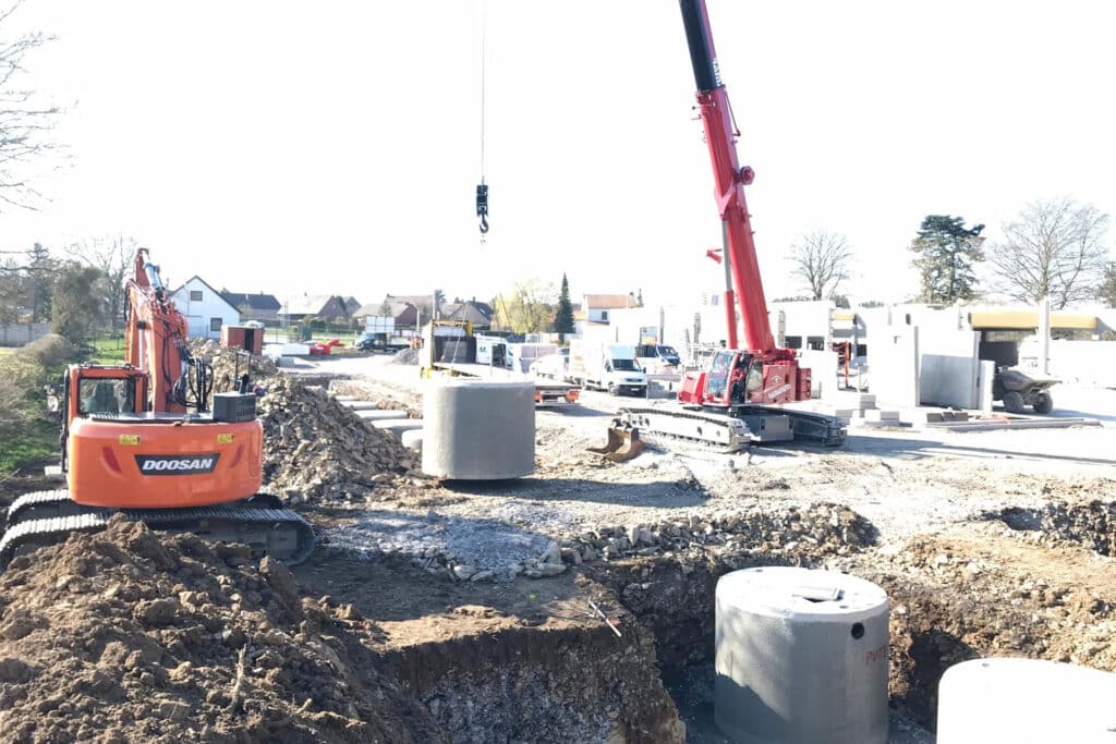 Des cuves en béton poreux comme solution d’infiltration innovante 1