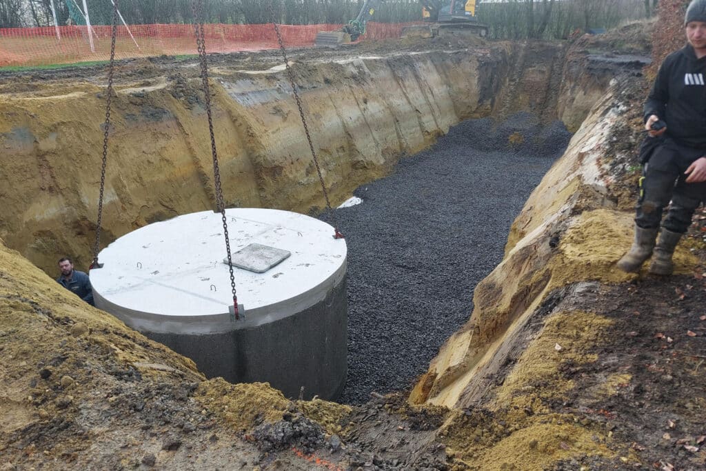 Des cuves en béton poreux comme solution d’infiltration innovante 3
