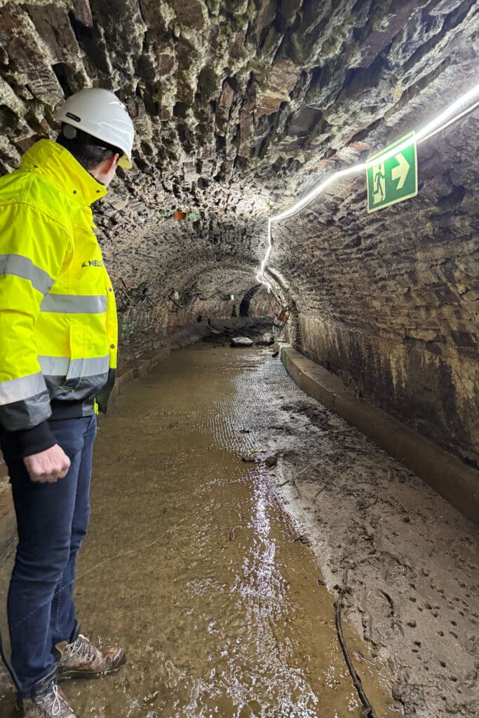 Rénovation d’un ouvrage d’art souterrain avec accès limités 1