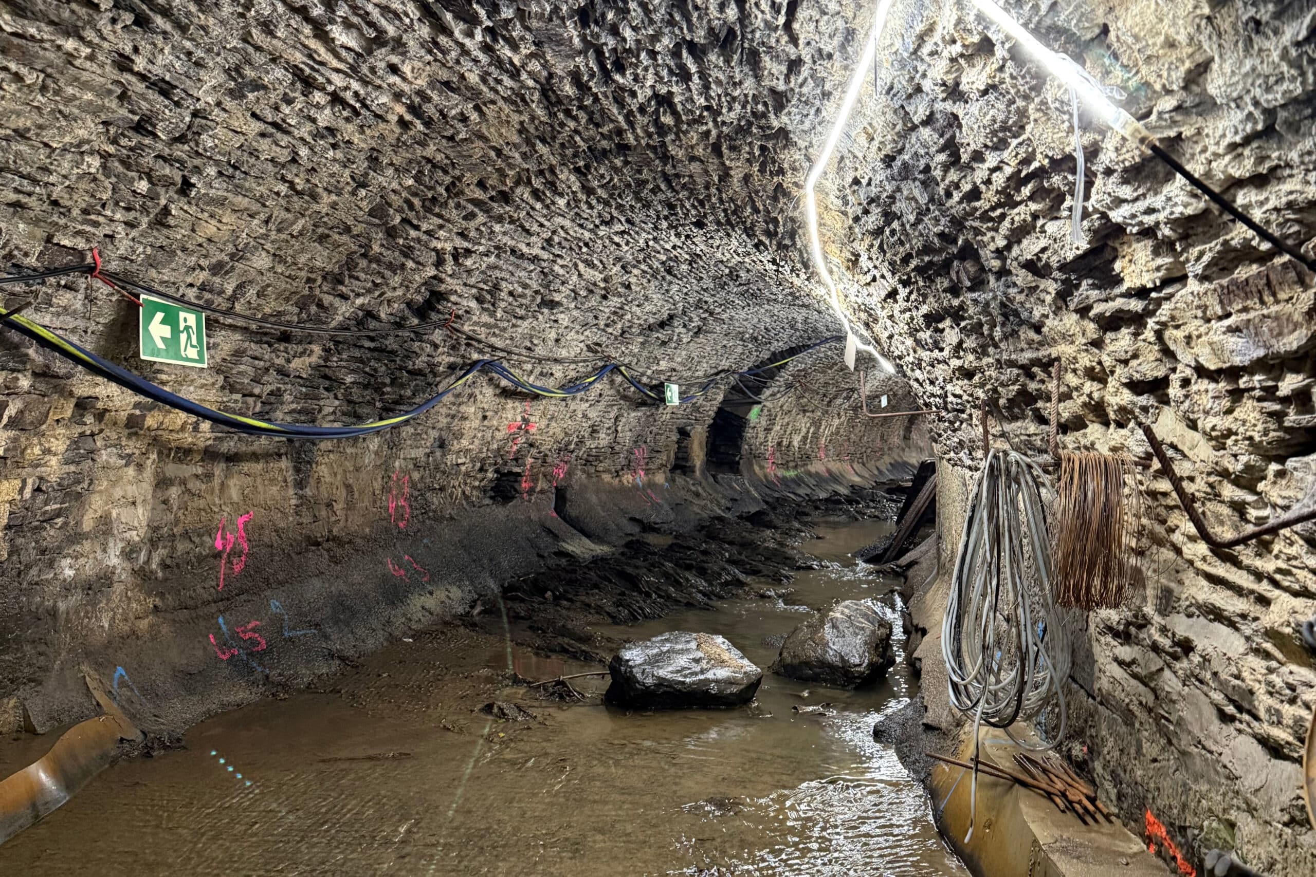 Rénovation d’un ouvrage d’art souterrain avec accès limités 11