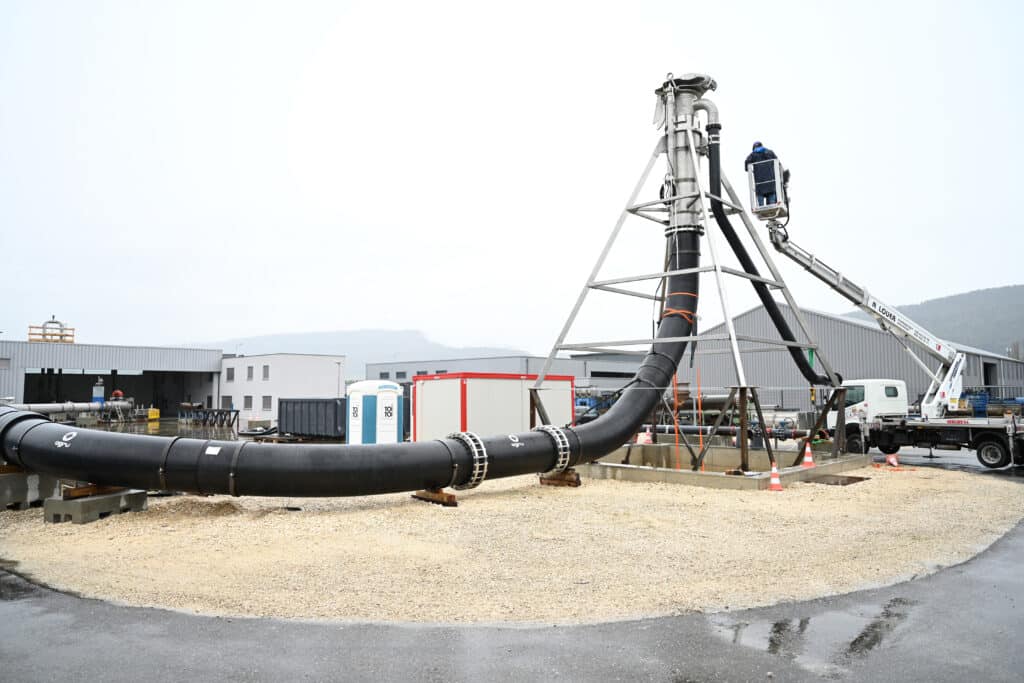 Tubes de précision en PE 100-RC pour conduites dans le lac de Bienne 1