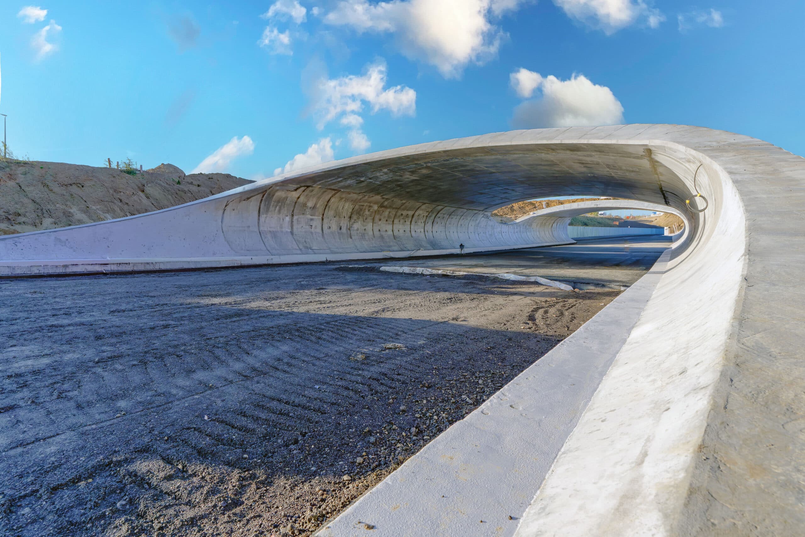 Chantier exemplaire pour le premier échangeur en diamant de Wallonie 1
