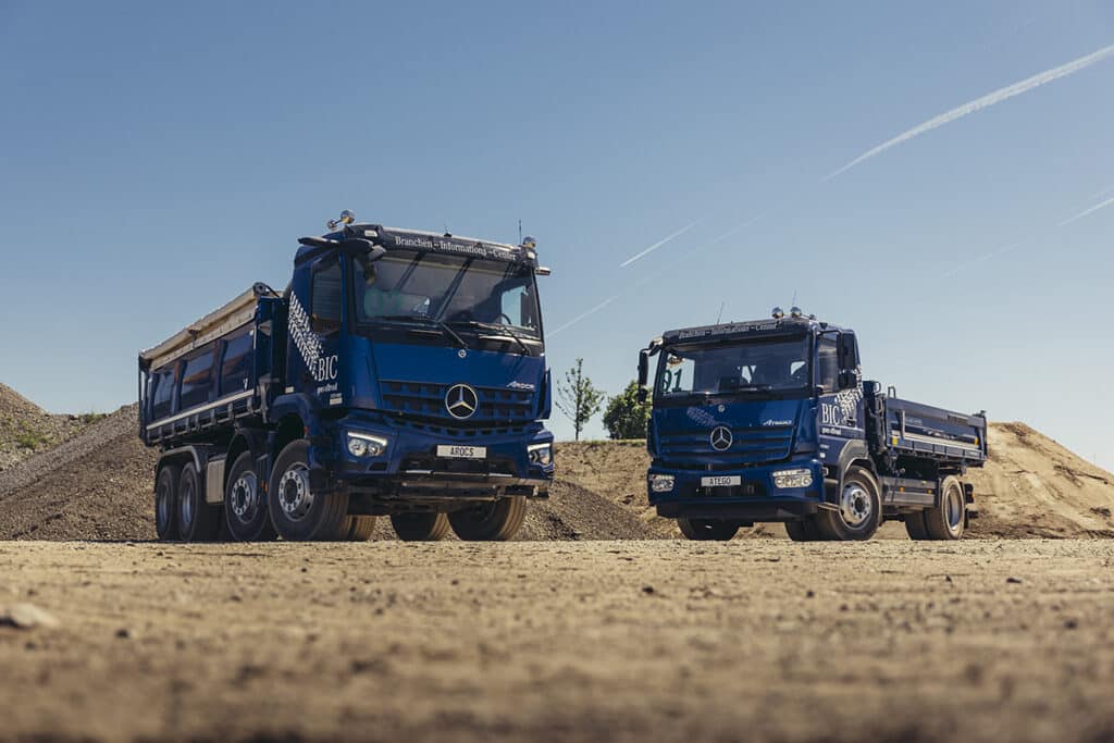 Mercedes-Benz Trucks présente une gamme complète pour les opérations modernes sur les chantiers 1