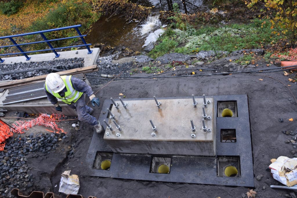 Des micropieux par milliers au service de la modernisation de la ligne 162 2