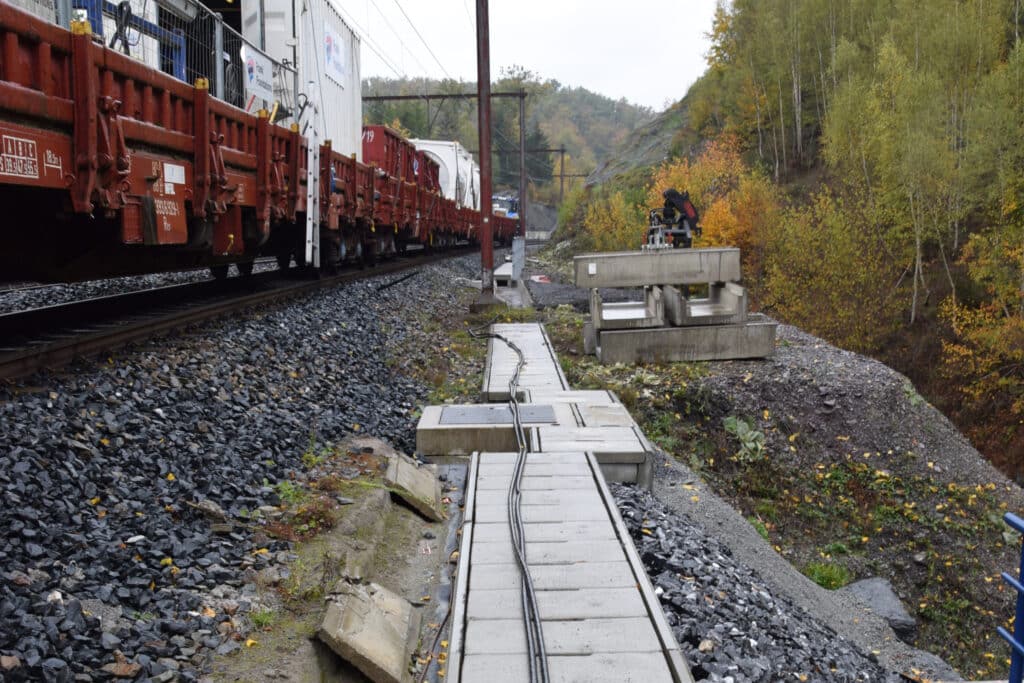 Des micropieux par milliers au service de la modernisation de la ligne 162 1