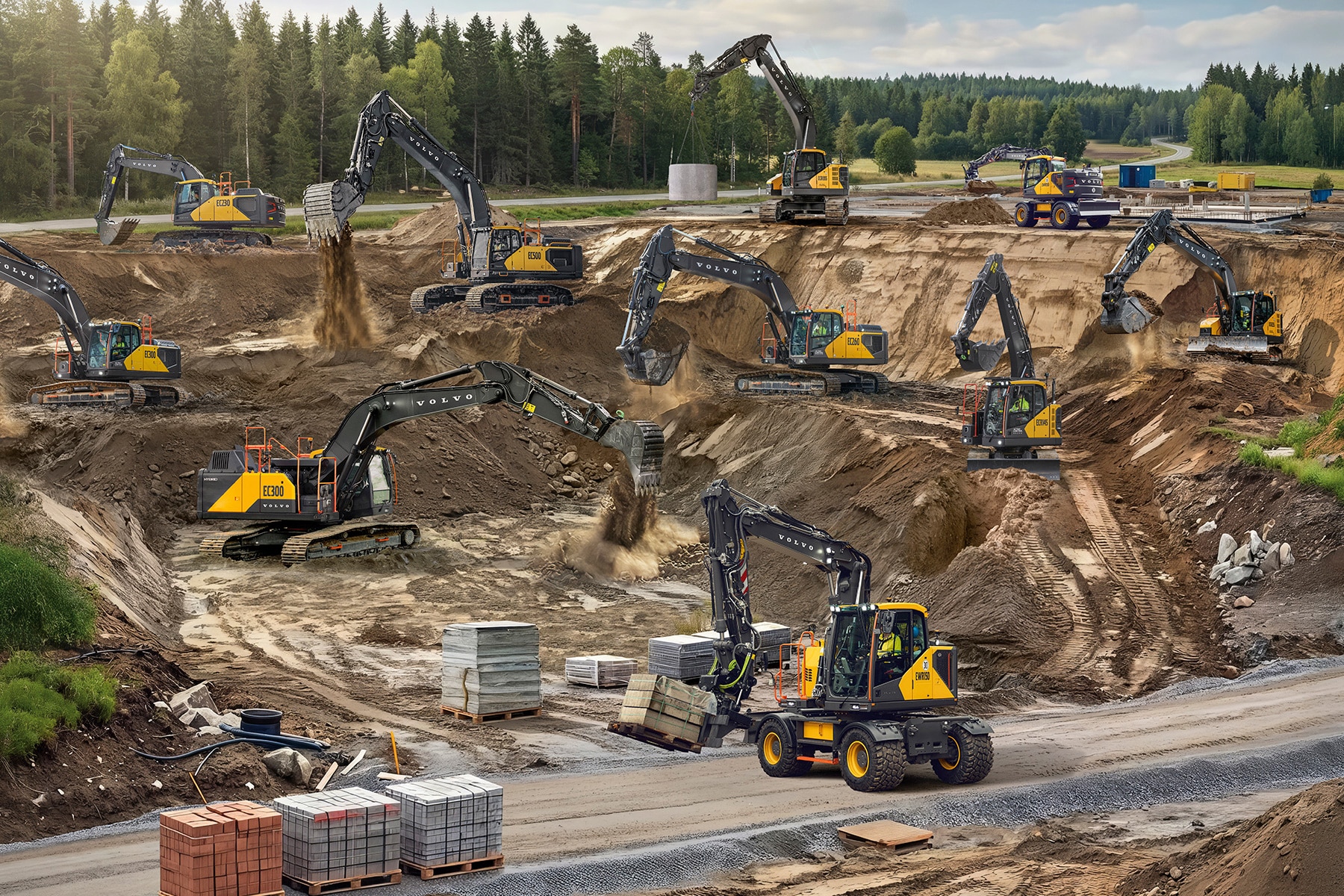Testez les dernières machines Volvo aux Matexpo Demo Days 2026 1
