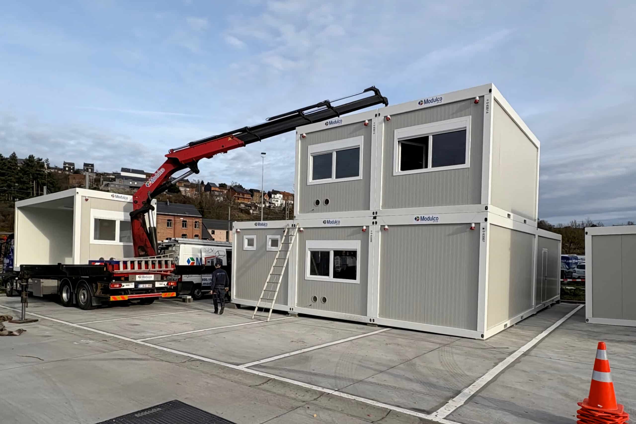 Des locaux modulaires pour accompagner l’extension d’un dépôt de bus 1