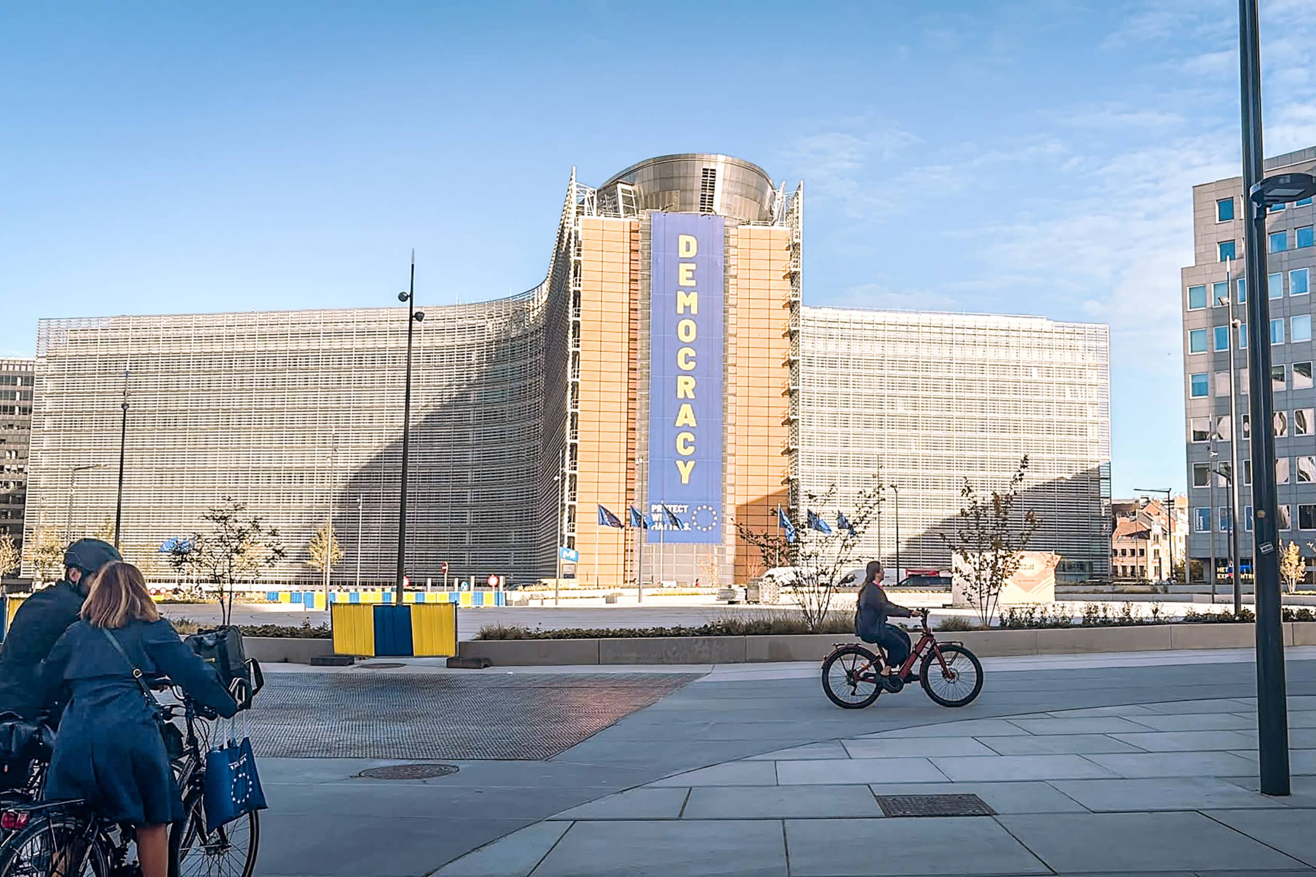 Un défi caché sous la place Schuman 1