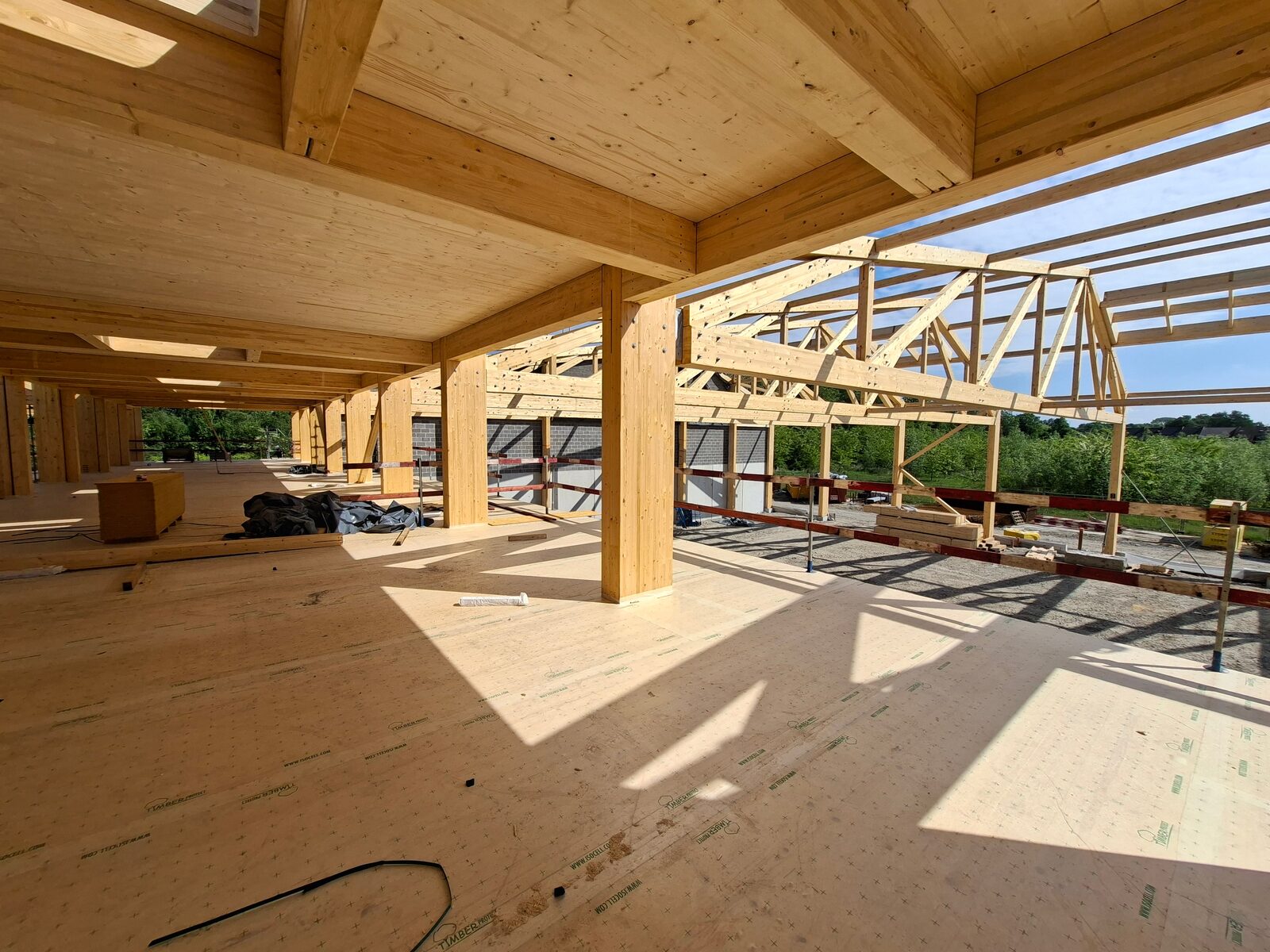 Un chantier exemplaire pour un projet qui prône la durabilité 1