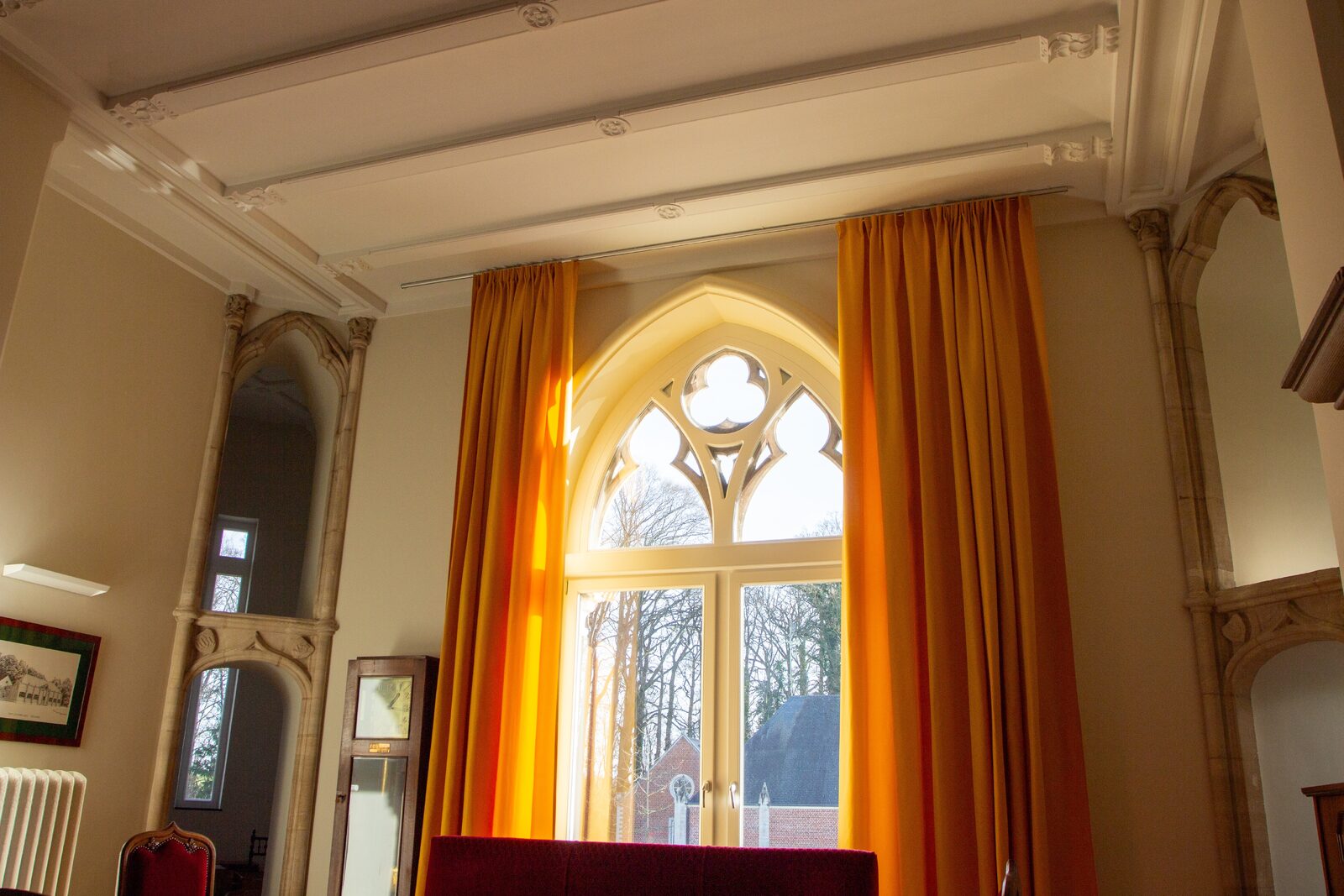 Un château néogothique retrouve des couleurs 4